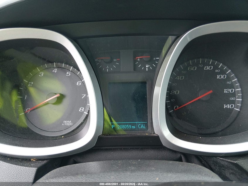 2012 CHEVROLET EQUINOX SPORT UTILITY VEHICLE 2.4L I-4 DI, DOHC, VVT, 182HP