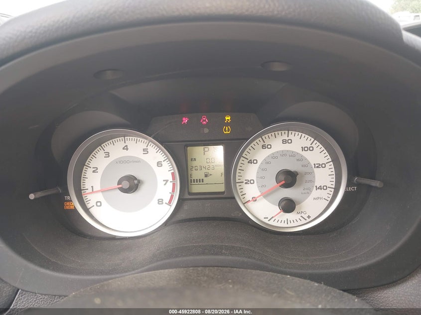 2013 SUBARU IMPREZA auction photo 7