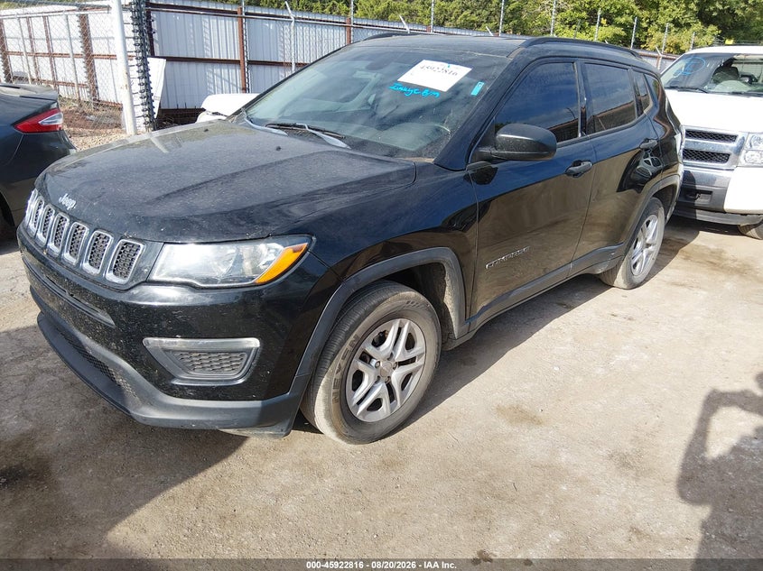 JEEP NEW COMPASS 2017 VIN 3C4NJCAB9HT658192