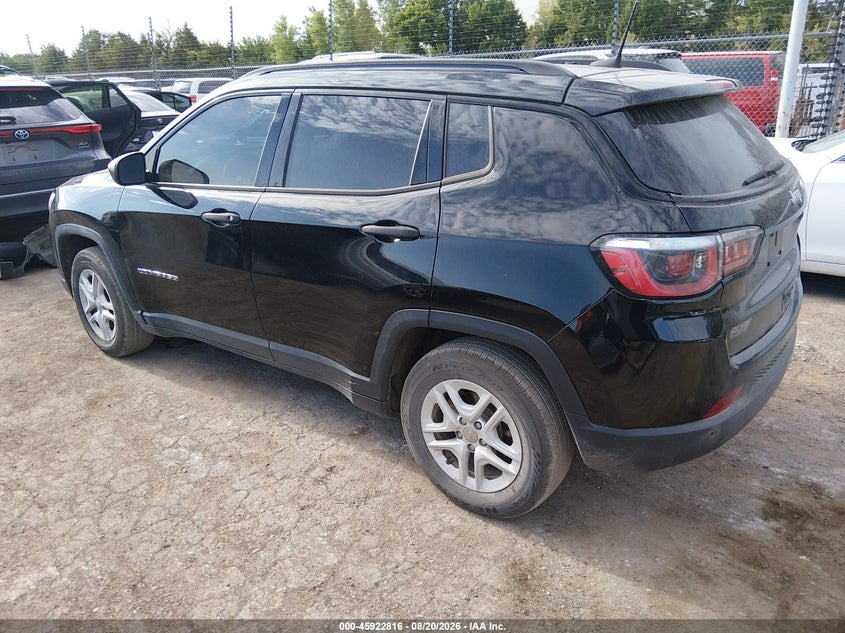 JEEP NEW COMPASS 2017 VIN 3C4NJCAB9HT658192