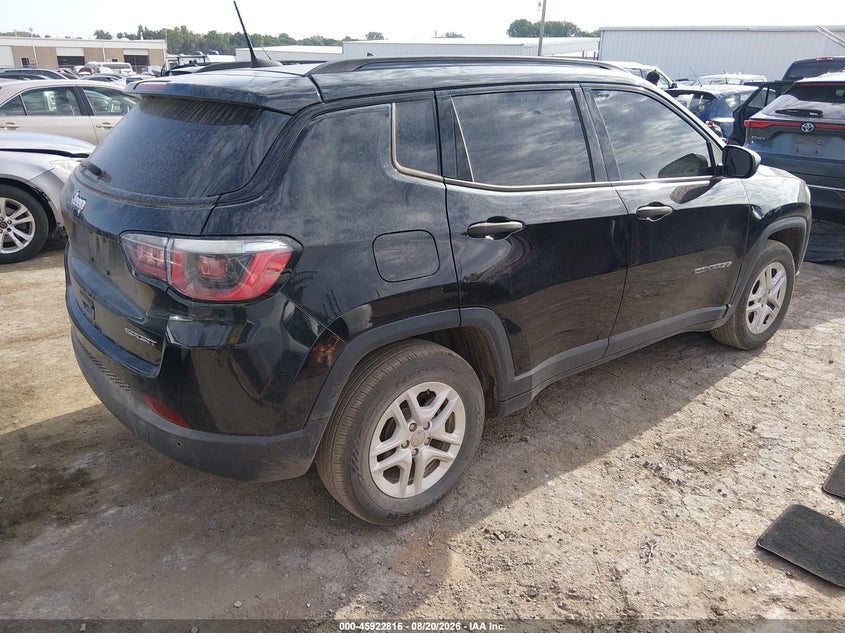 JEEP NEW COMPASS 2017 VIN 3C4NJCAB9HT658192