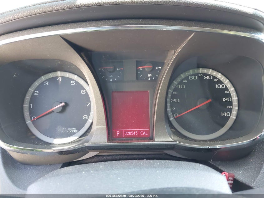 2010 GMC TERRAIN SPORT UTILITY VEHICLE 2.4L I-4 DI, DOHC, VVT, 182HP