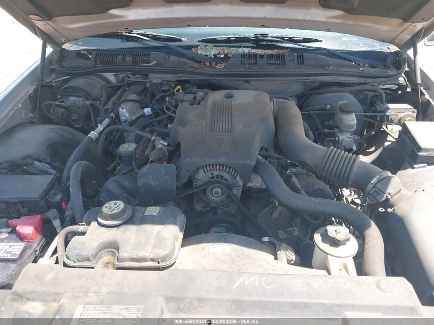 MERCURY GRAND MARQUIS 2004 VIN 2MEFM75WX4X655826
