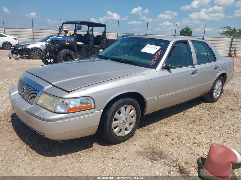 MERCURY GRAND MARQUIS 2004 VIN 2MEFM75WX4X655826