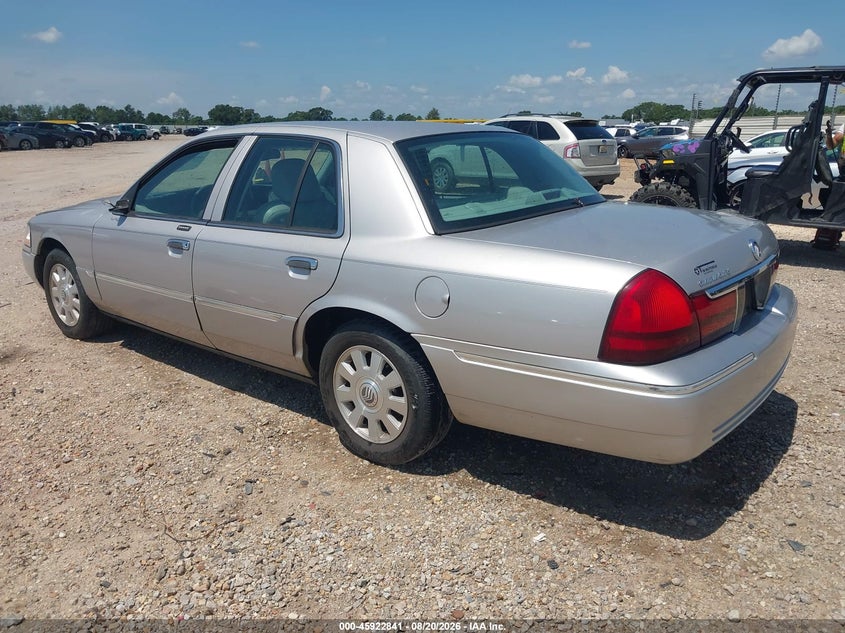 MERCURY GRAND MARQUIS 2004 VIN 2MEFM75WX4X655826
