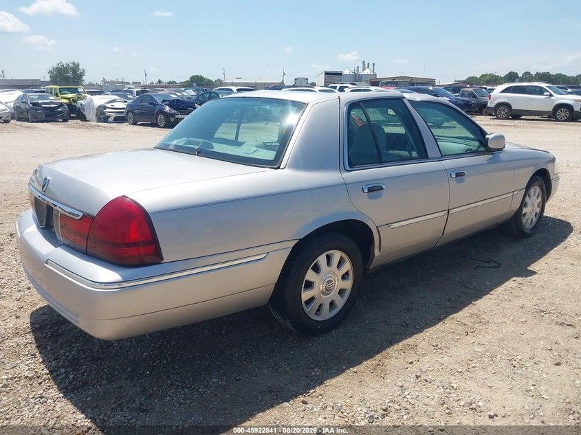 MERCURY GRAND MARQUIS 2004 VIN 2MEFM75WX4X655826