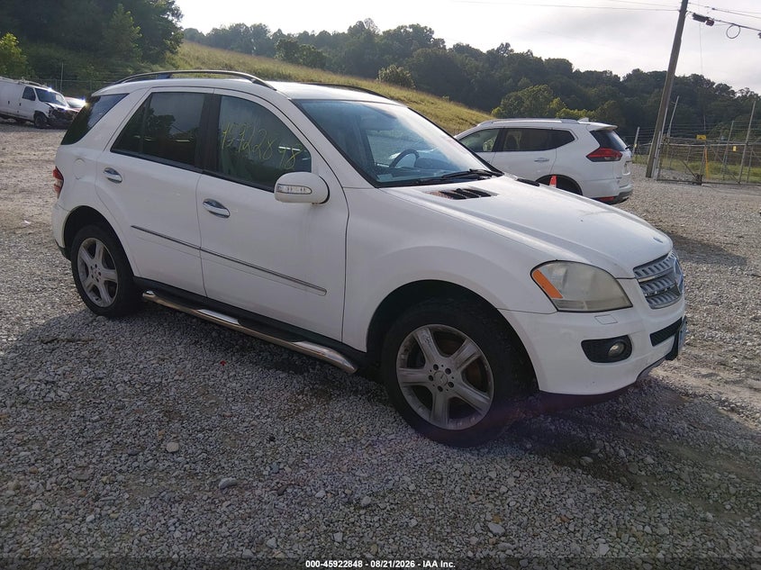 2007 MERCEDES-BENZ ML 350 — zdjęcie z aukcji