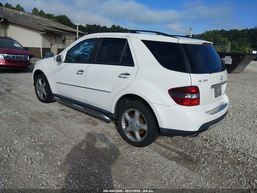 2007 MERCEDES-BENZ ML 350 — zdjęcie 3