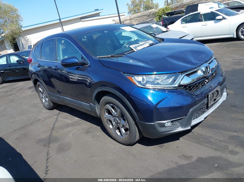 2017 Honda Cr-V Ex-L/Ex-L Navi, Front, IAAI, VIN 2HKRW1H87HH510351
