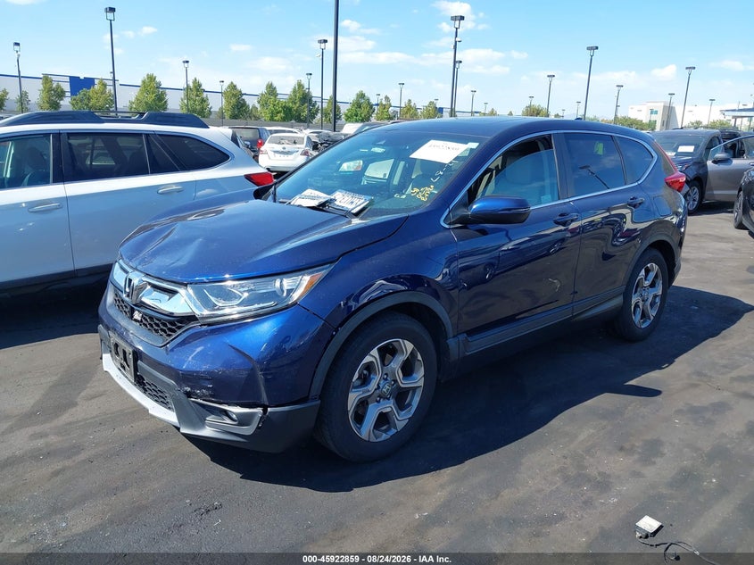 2017 Honda Cr-V Ex-L/Ex-L Navi, Front End, IAAI, VIN 2HKRW1H87HH510351 — photo 2
