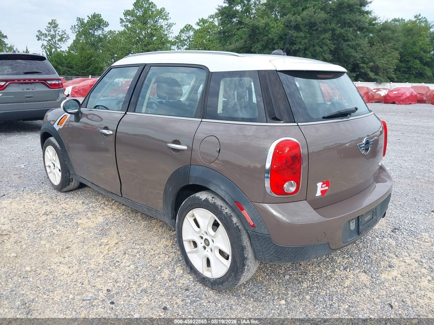 2012 MINI COOPER COUNTRYMAN auction photo 3