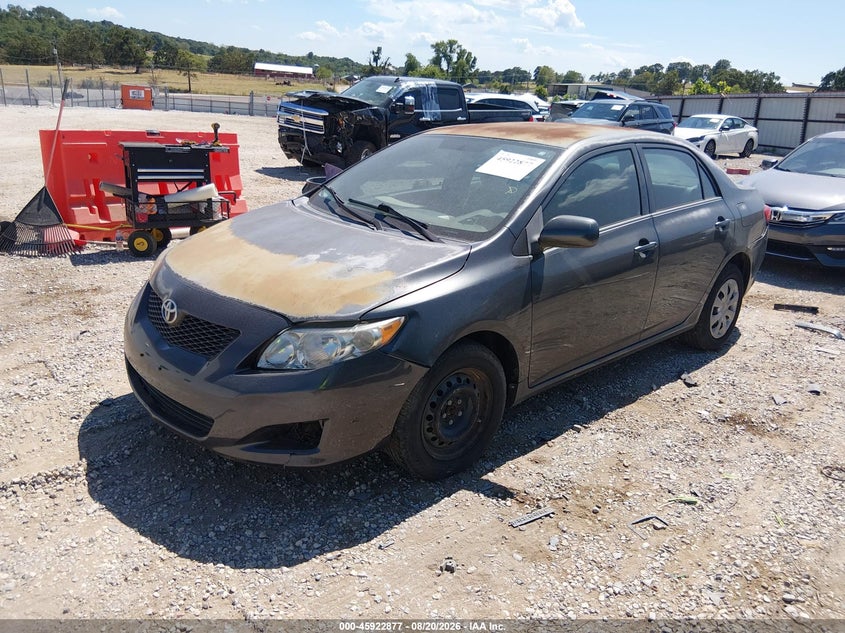 2010 Toyota Corolla, Normal Wear & Tear, IAAI, VIN 1NXBU4EE8AZ363239 — photo 2
