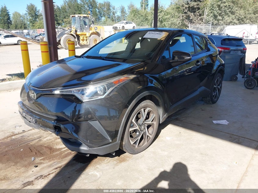 2018 Toyota C-HR, Удар спереду, IAAI, VIN NMTKHMBX2JR037003 — фото 2