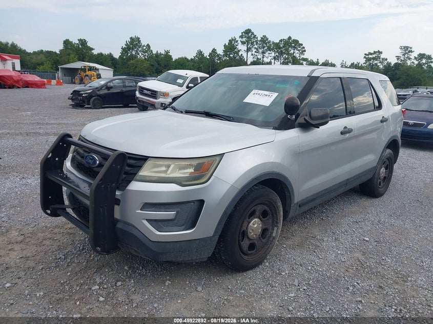 Vin: 1fm5k8ar6ggc73162, lot: 46421980, ford utility police interceptor 20162