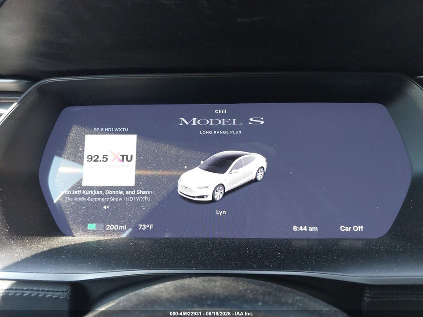 TESLA MODEL S 2021 VIN 5YJSA1E27MF421632