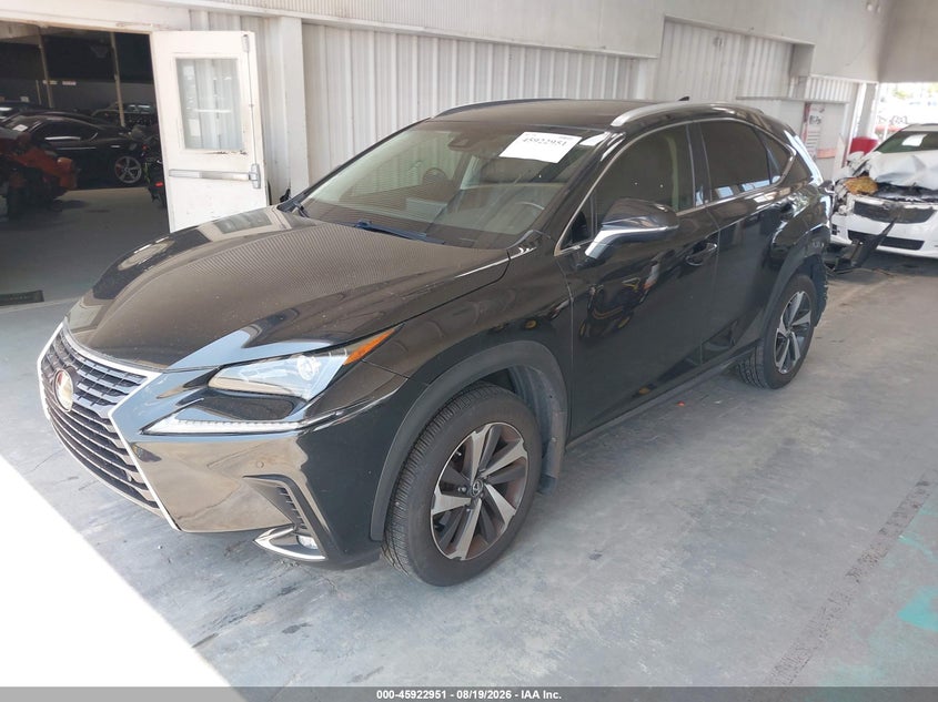 2018 Lexus NX, Правий зад, IAAI, VIN JTJYARBZ9J2110645 — фото 2