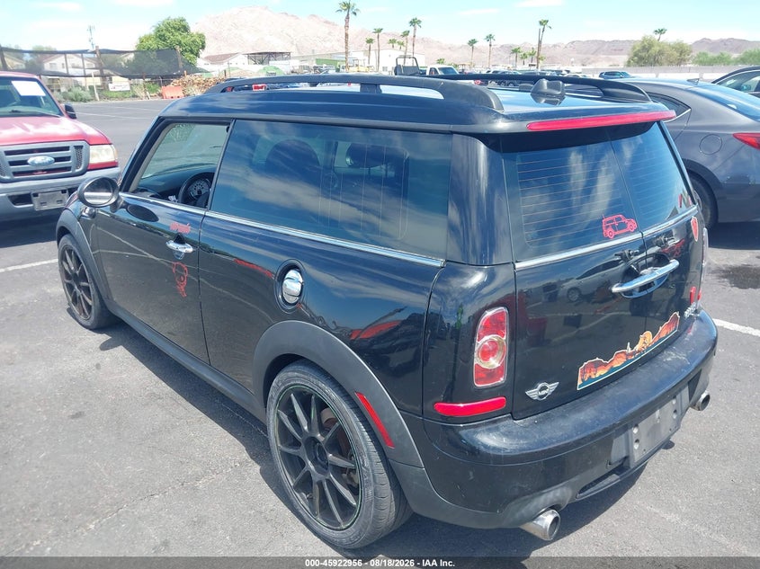 MINI COOPER S CLUBMAN 2012 VIN WMWZG3C5XCTY31937