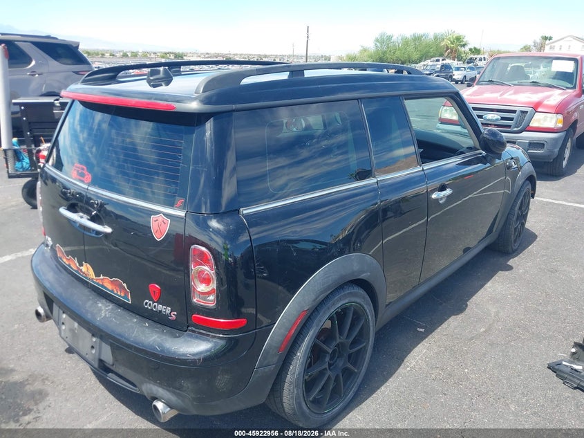 2012 MINI COOPER S CLUBMAN auction photo 4