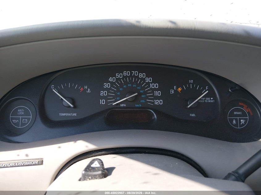 2001 BUICK CENTURY auction photo 7
