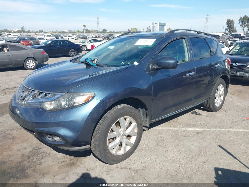 2013 NISSAN MURANO auction photo 2