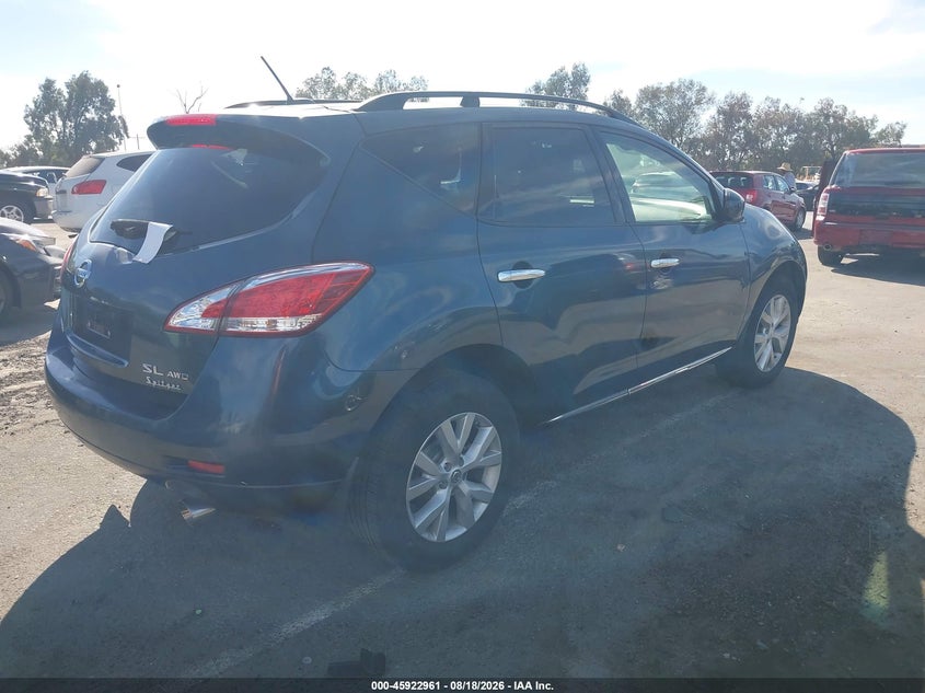 2013 NISSAN MURANO auction photo 4