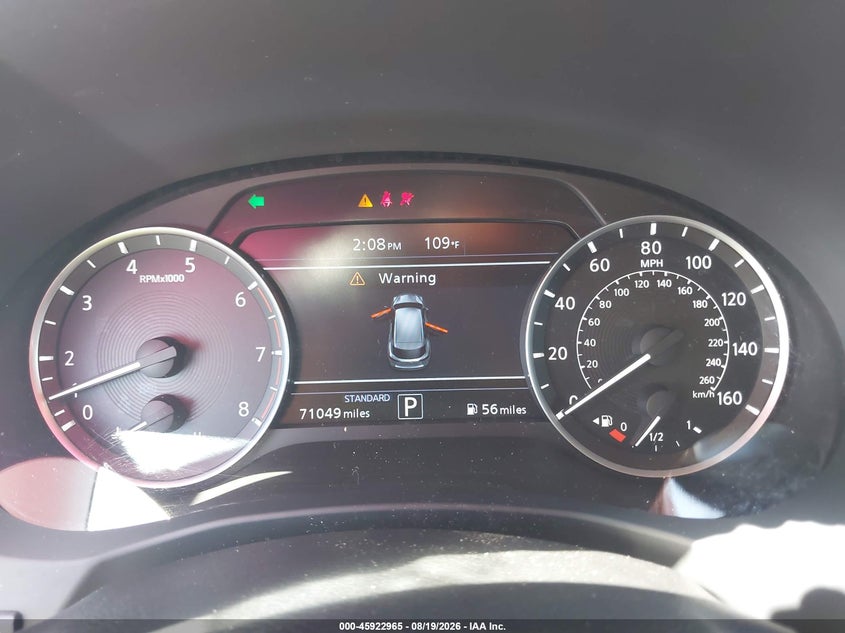 2019 INFINITI QX50 auction photo 7