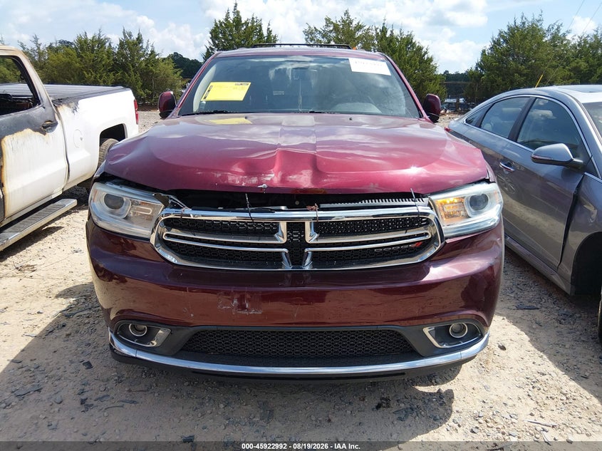 DODGE DURANGO 2017 VIN 1C4RDHAG6HC757730