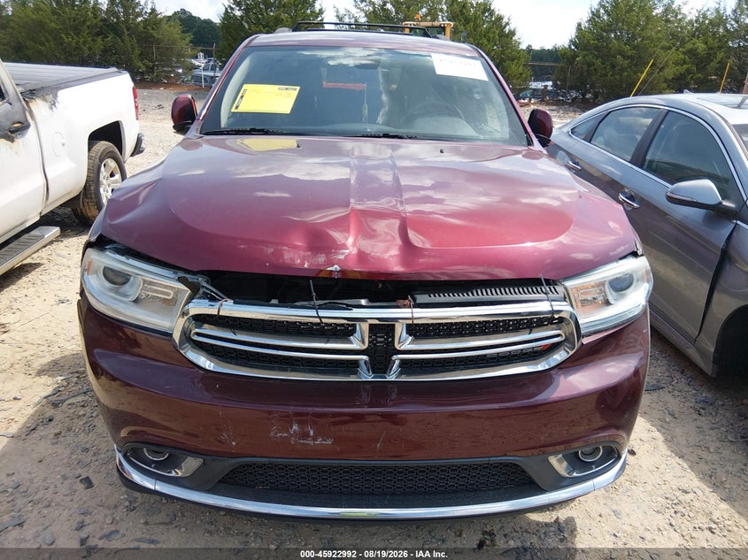 DODGE DURANGO 2017 VIN 1C4RDHAG6HC757730