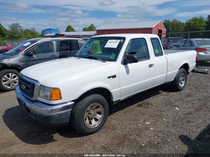 2004 Ford Ranger, Rear, IAAI, VIN 1FTYR14UX4PA70324 — photo 2