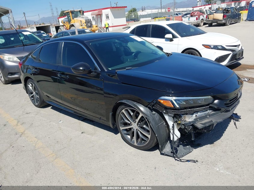 Vin: 2hgfe1f97rh323821, lot: 46422102, honda civic touring 20241