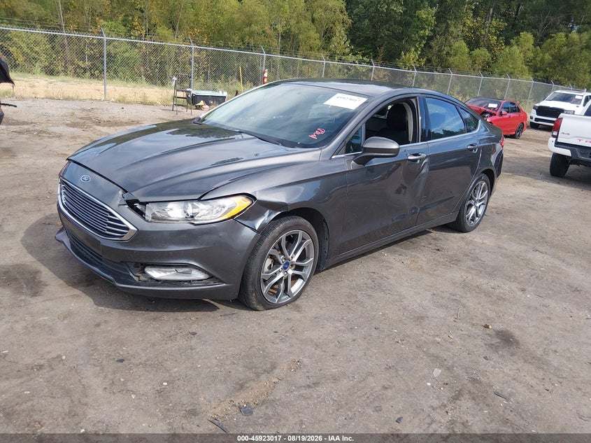 2017 Ford Fusion, Front End, IAAI, VIN 3FA6P0HD8HR244302 — photo 2