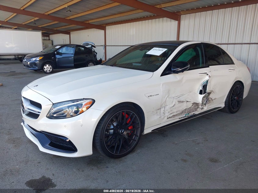 2018 MERCEDES-BENZ AMG C 63 auction photo 2