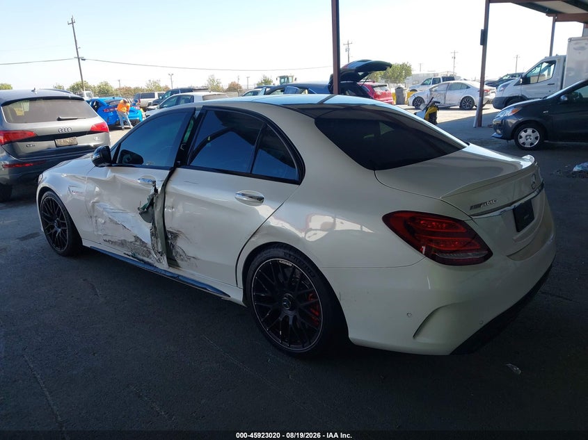 2018 MERCEDES-BENZ AMG C 63 auction photo 3
