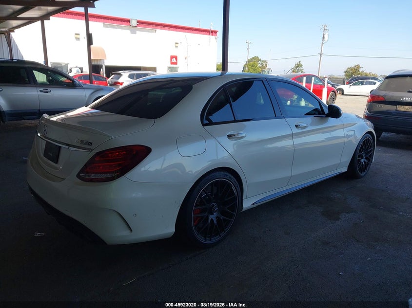 2018 MERCEDES-BENZ AMG C 63 auction photo 4