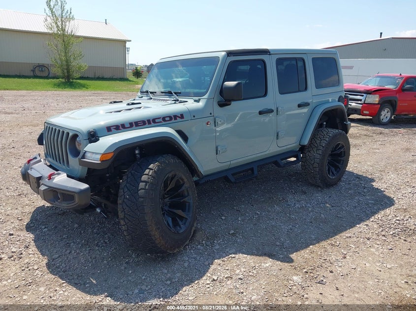 Vin: 1c4hjxfg8pw542841, lot: 46422109, jeep wrangler 4-door rubicon 20232