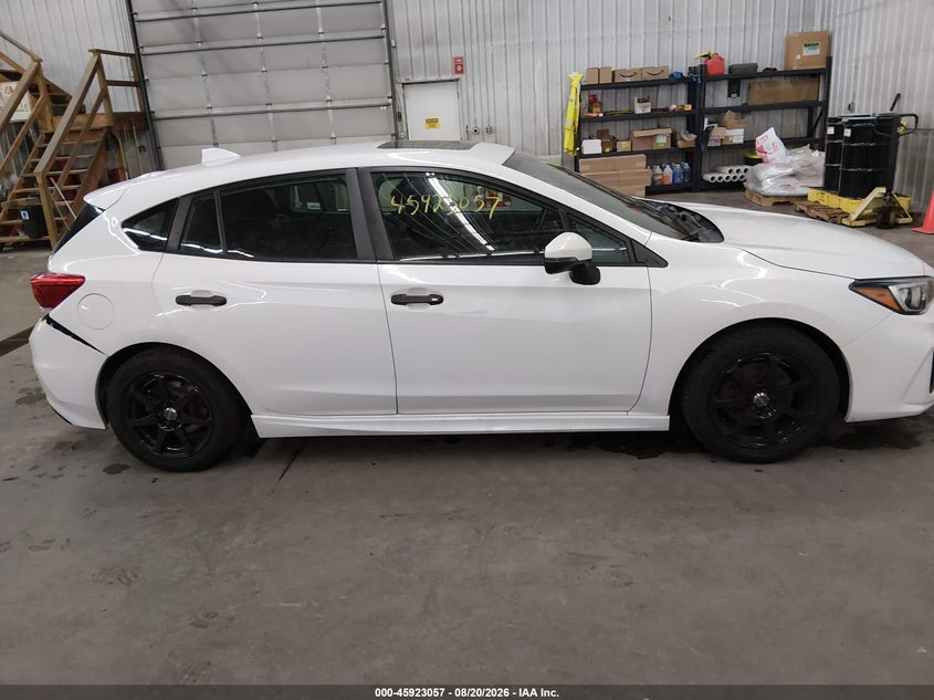 SUBARU IMPREZA 2019 VIN 4S3GTAM65K3725881