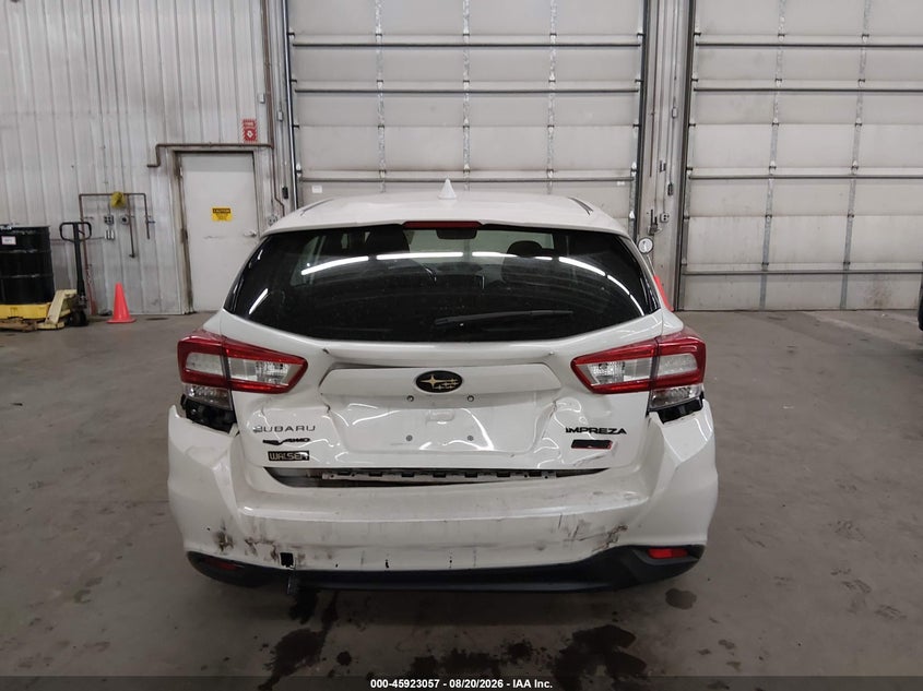 SUBARU IMPREZA 2019 VIN 4S3GTAM65K3725881