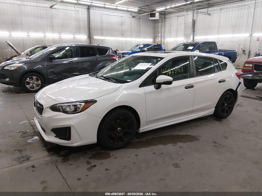 2019 Subaru Impreza, Rear, IAAI, VIN 4S3GTAM65K3725881 — photo 2