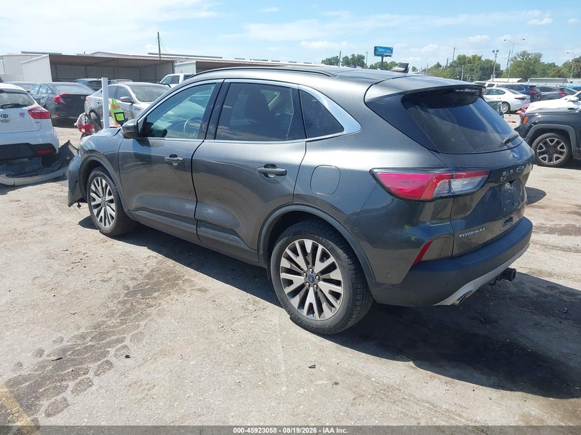 Vin: 1fmcu9j97lub28831, lot: 46422146, ford escape titanium 20203