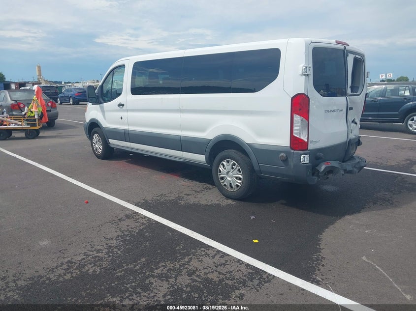 Vin: 1fbzx2zm2jkb42963, lot: 46422169, ford transit-350 xl 20183