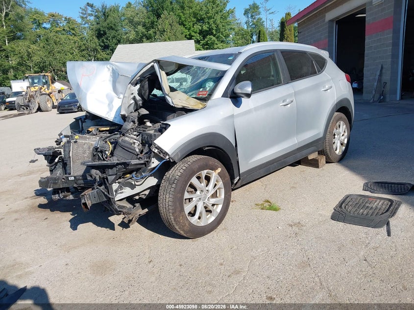 2019 Hyundai Tucson, Удар спереду, IAAI, VIN KM8J3CA45KU063505 — фото 2