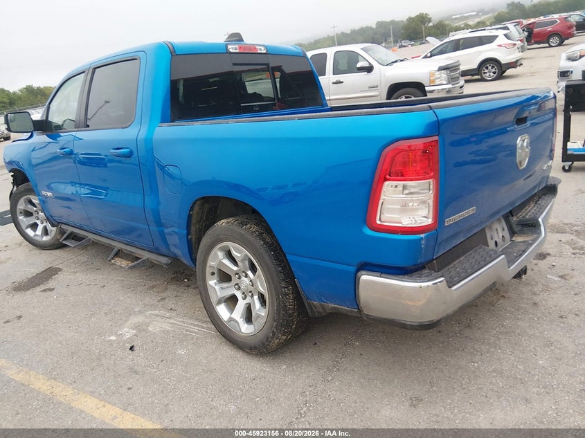 Vin: 1c6rrffg4nn441054, lot: 46422243, ram 1500 big horn  4x4 5'7 box 20223