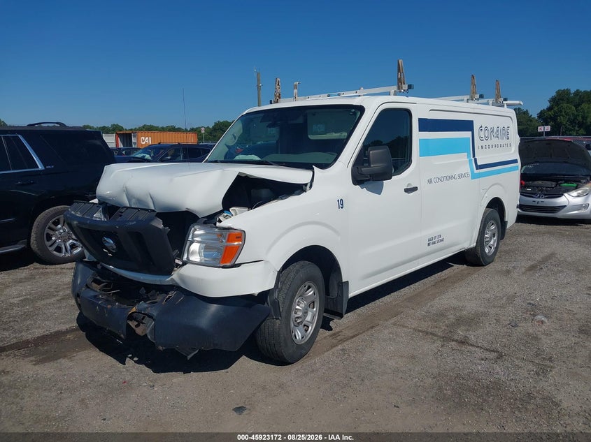 2016 Nissan NV, Front End, IAAI, VIN 1N6BF0KY4GN804659 — photo 2