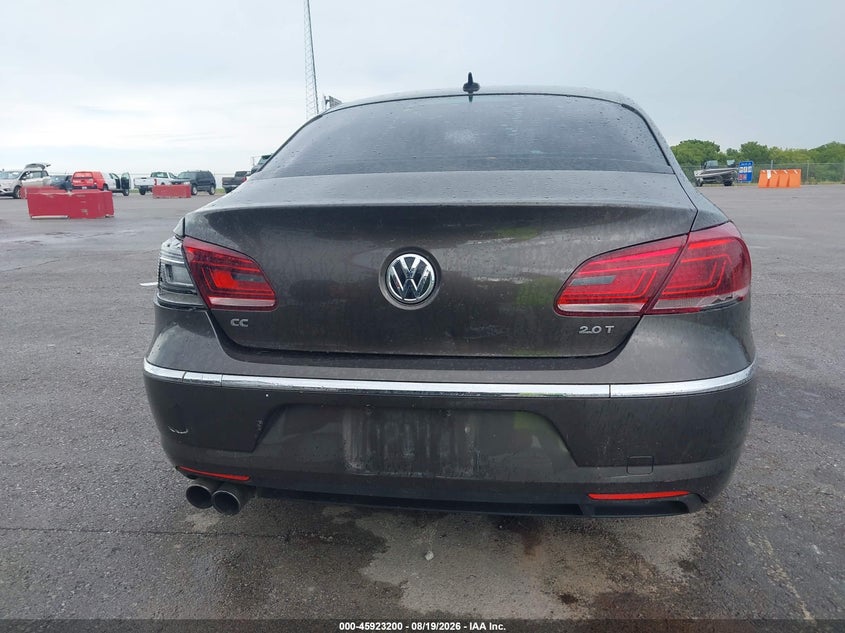 VOLKSWAGEN CC 2013 VIN WVWBP7AN6DE516587