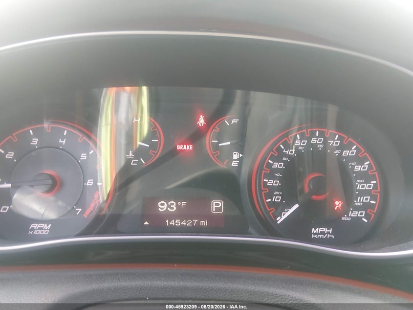 DODGE DART 2015 VIN 1C3CDFBB9FD200240