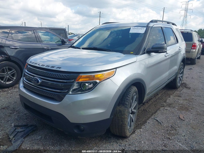 2015 Ford Explorer, Затопление, IAAI, VIN 1FM5K8D8XFGC48301 — фото 2