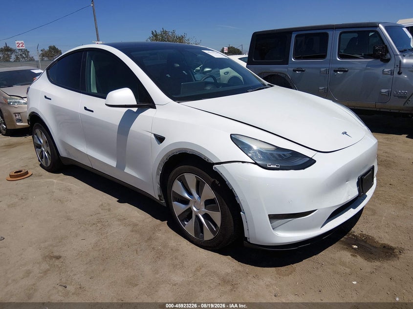 Vin: 5yjygdee7mf217370, lot: 46422314, tesla model y long range dual motor all-wheel drive 2021 img_1
