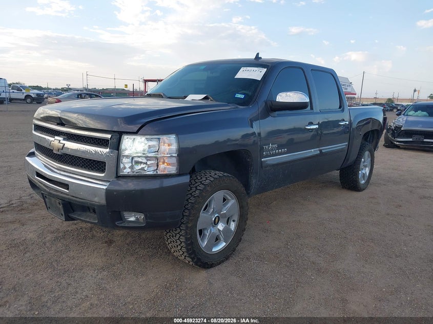 2011 Chevrolet Silverado, Rear, IAAI, VIN 3GCPCSE0XBG210419 — photo 2