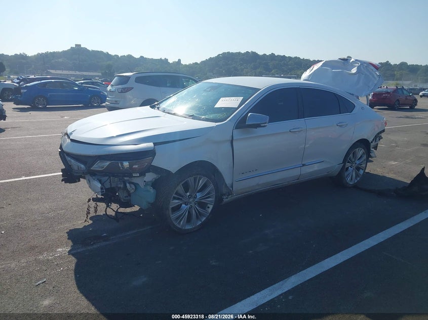 2016 Chevrolet Impala, Right Side, IAAI, VIN 2G1145S38G9178633 — photo 2