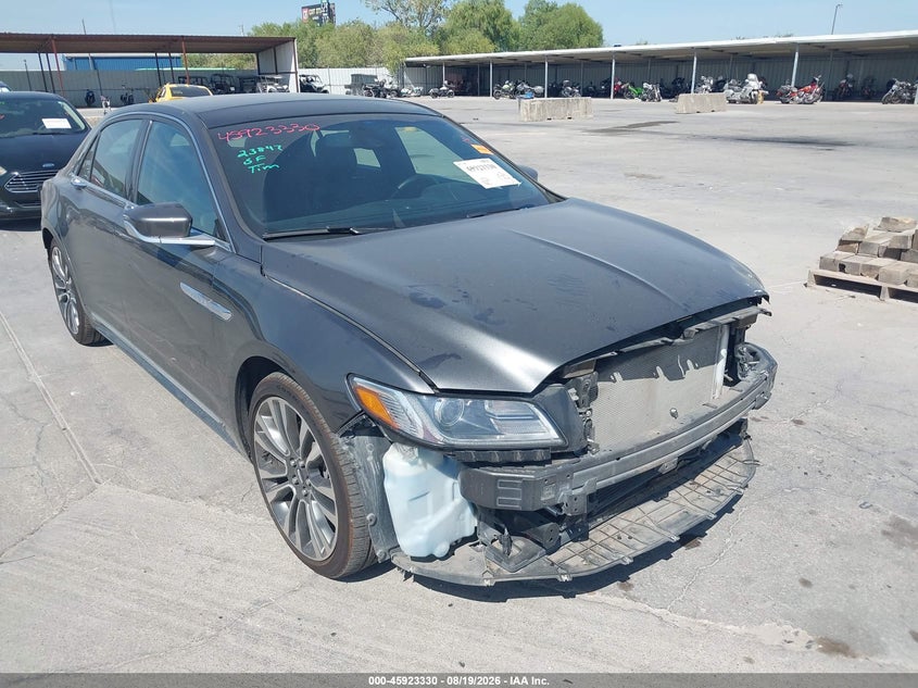 2018 LINCOLN CONTINENTAL auction photo 1